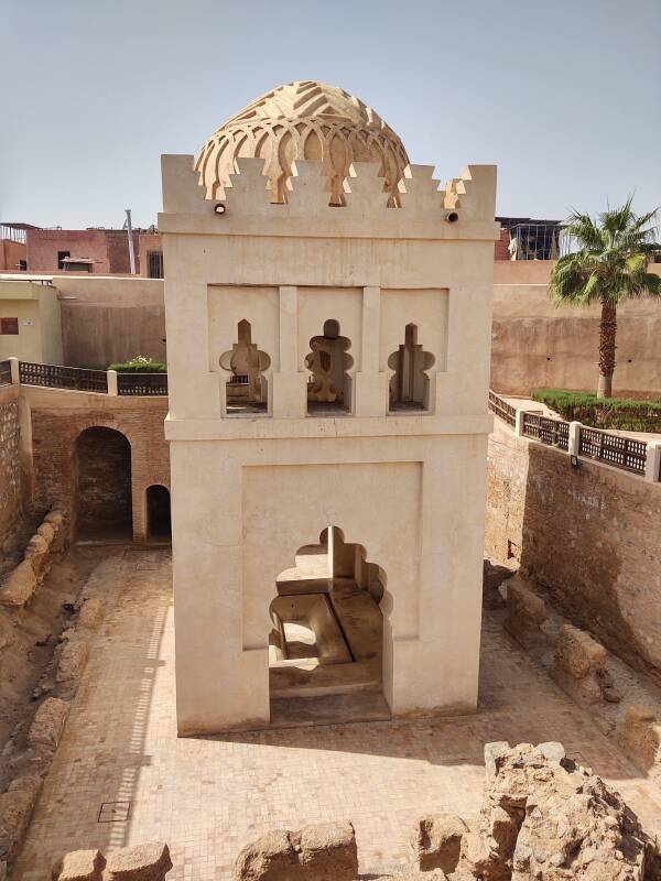 Qubba el-Ba'adiyyin in Marrakech, Morocco.