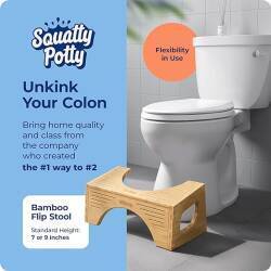 The original Squatty Potty poop stool.