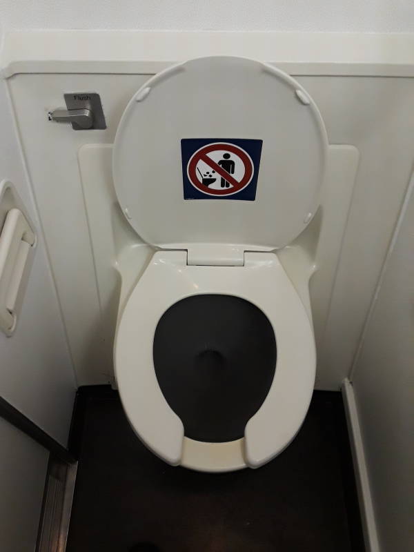 B767-300ER toilet