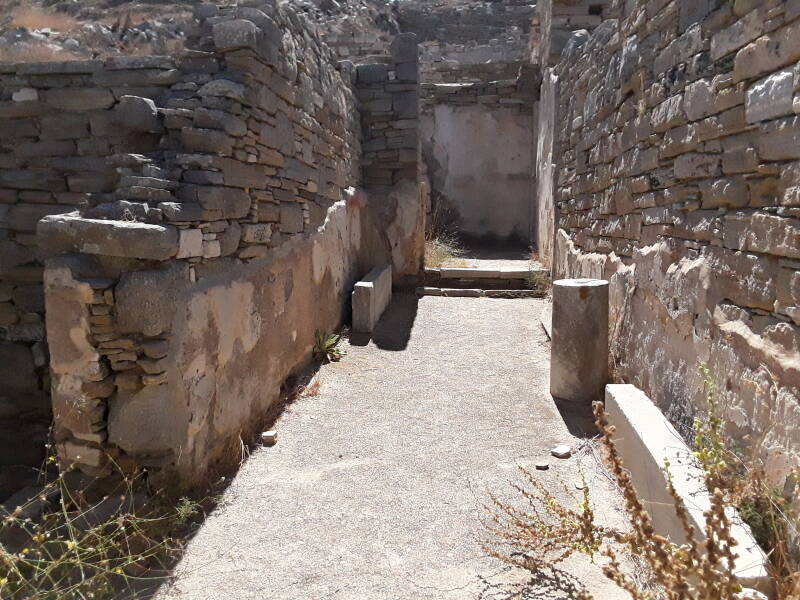 Entry hallway of the House of Hermes.