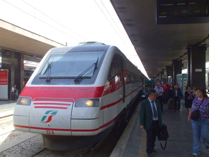 Italian high-speed train.
