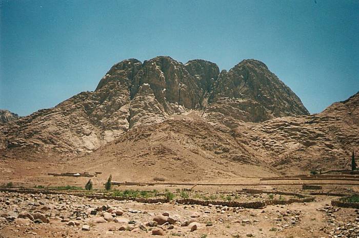 Mount Sinai, in Egypt.