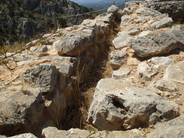 The House of Columns at Mycenae.