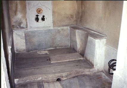 Toilet of the Ottoman Sultan.