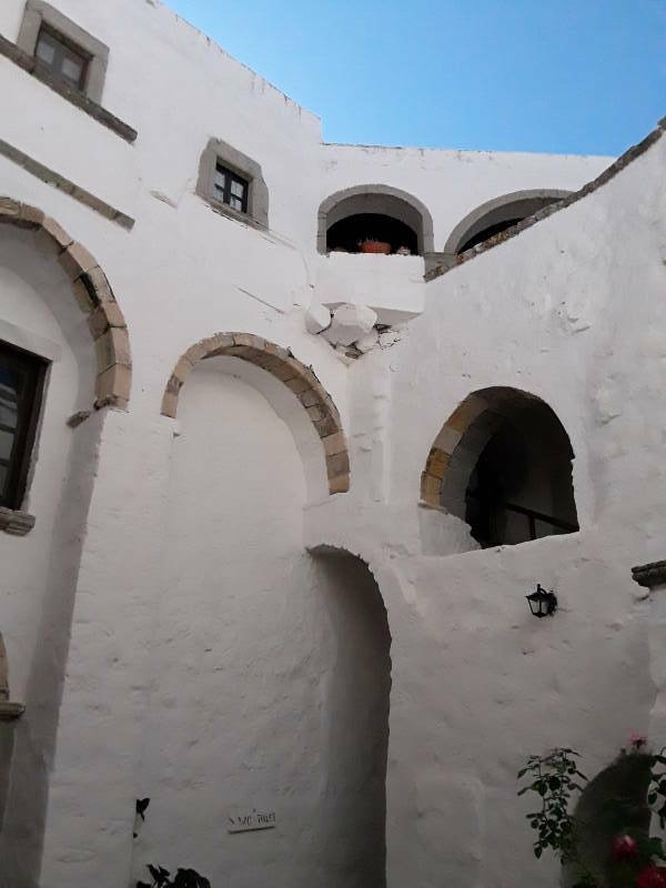 Toilets at the Monastery of John the Theologian